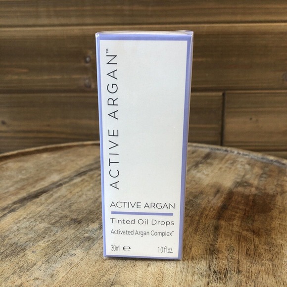 Active Argan TINTED OIL DROPS 3.4 oz New In Box Sealed - Picture 1 of 6